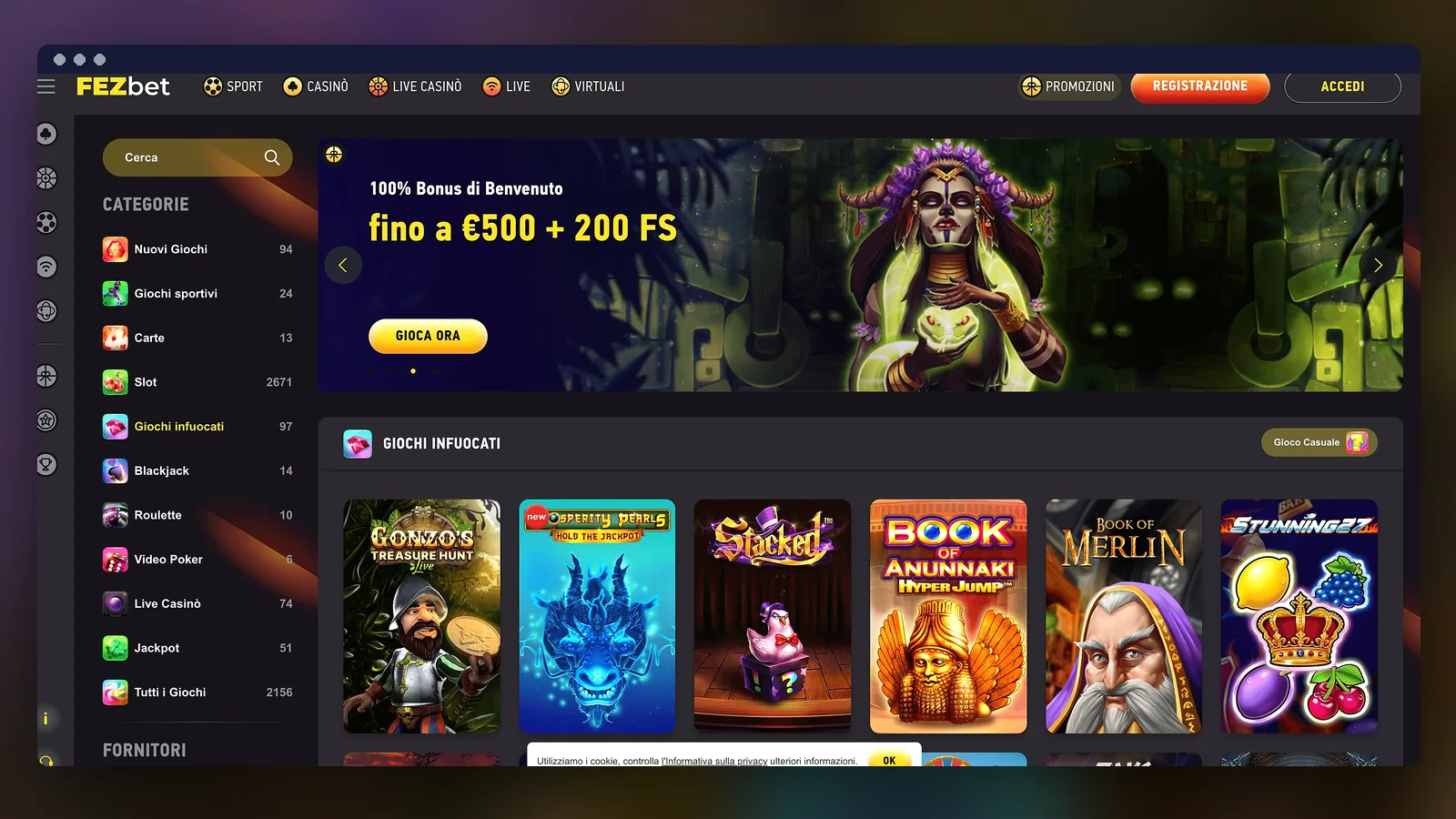 Fezbet promo code