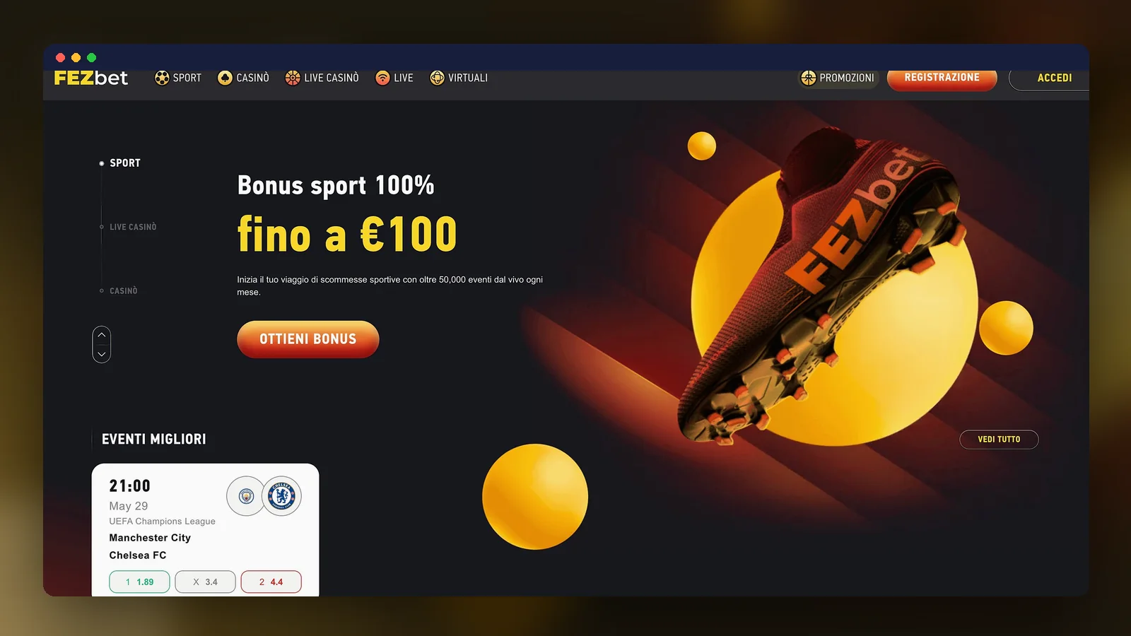 Fezbet login