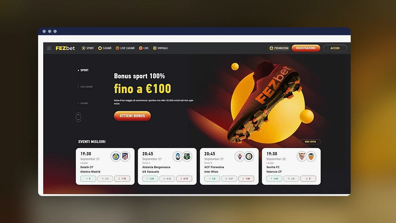 Fezbet recensioni