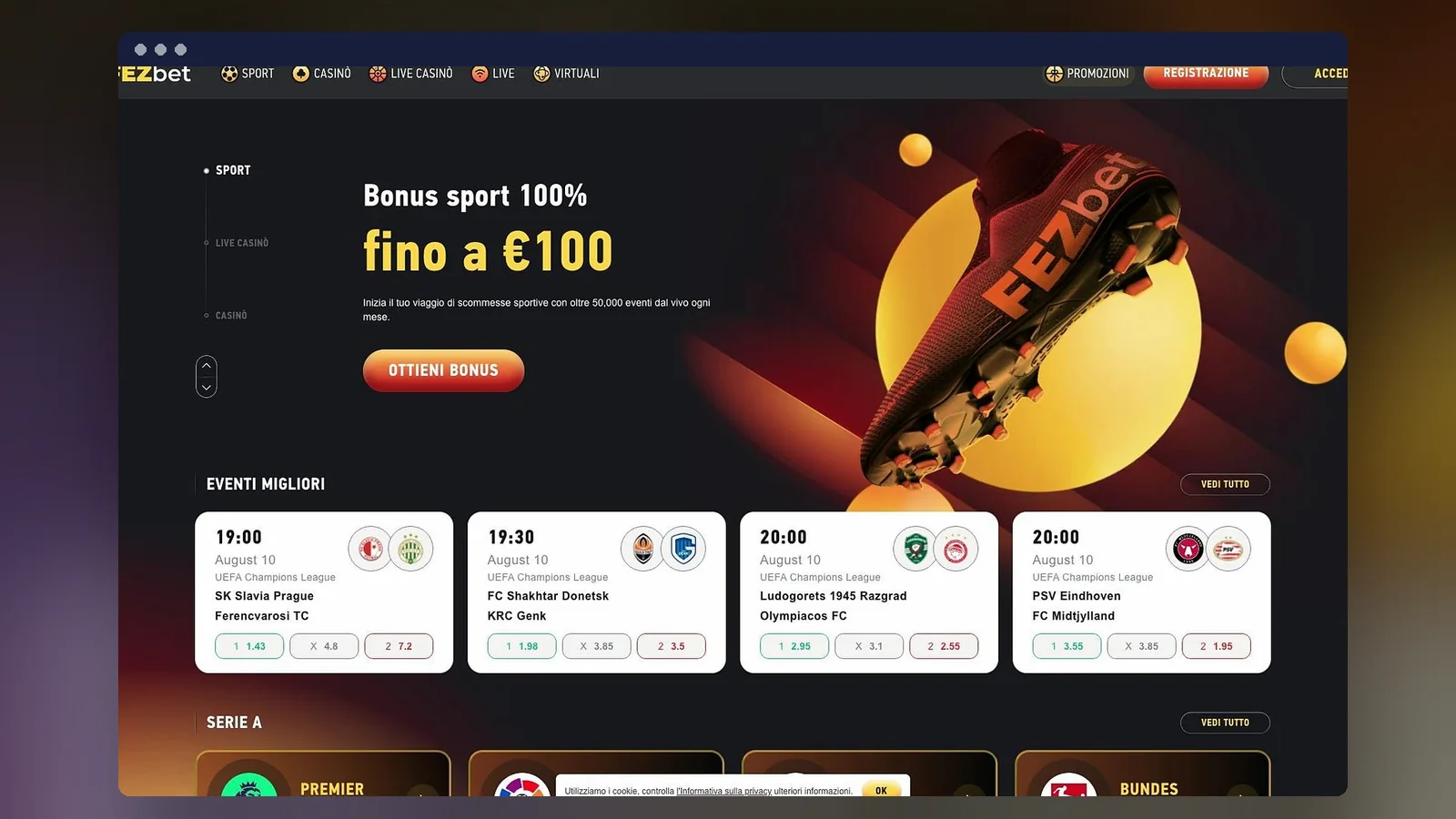 Fezbet scommesse