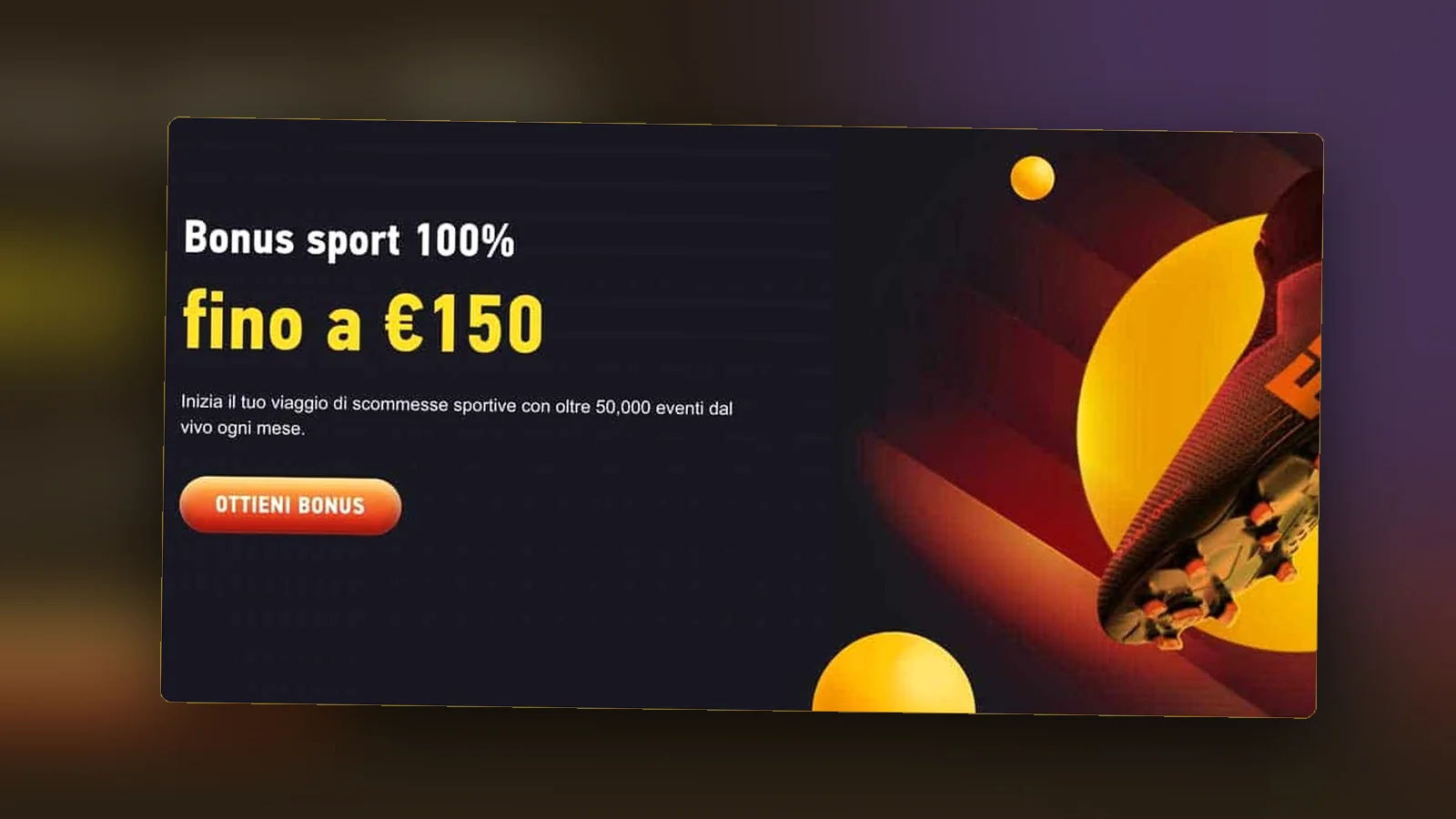 Pagina promozioni con giri gratuiti e cashback settimanale